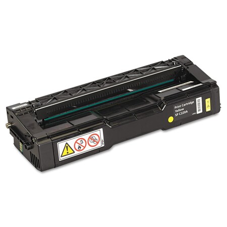 Ricoh Toner, 2000 Page Yield, Yellow 406044